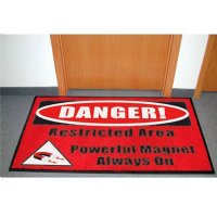 Show product details for Carpeted Floor Mat - Magnet is Always On