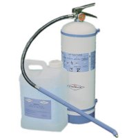 Show product details for MRI Safe Fire Extinguisher Kit, 2 1/2 Gallon