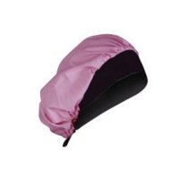 Show product details for Pink Ribbon, Solid Pink Bouffant Cap