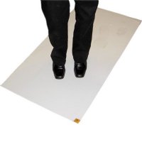 Show product details for MRI Non-Magnetic Clean Mats - High Tech Contamination Control, White