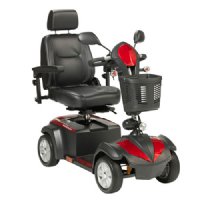 Show product details for Ventura 4-Wheel Power Mobility Scooter