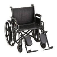Show product details for Wheelchair STL 22" DDA ELVT LR