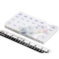 Show product details for Weekly Medication Organizer with Removable Day Strips