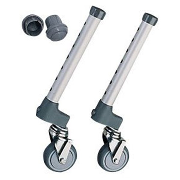 3 Swivel Wheel Attachments with Rear Glide Tips
