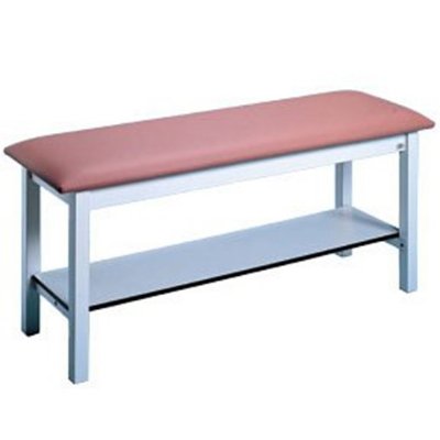 H-Brace Table w/Shelf, 72" x 27"