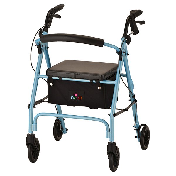 Nova Vibe 6 Rolling Walker/Rollator