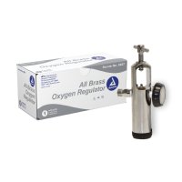 Show product details for CGA Oxygen Regulators - All Brass - 2 DISS Outlet