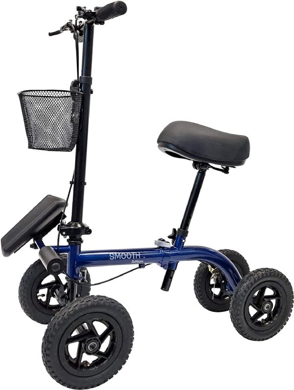 All Terrain Foldable Seated Knee Scooter