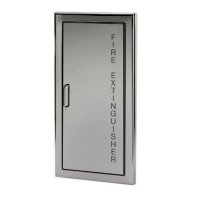 Show product details for Custom Wall Mount Fire Extinguisher Cabinets