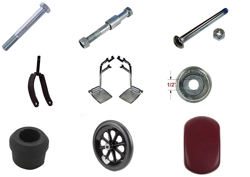 Manual & Electric Wheelchair Parts & Components Ocelco