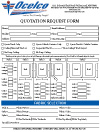 Quotation Request Form