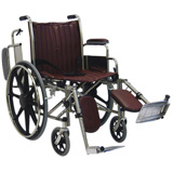 Wheelchair with Leg Rests