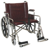 Wheelchair with Footrest