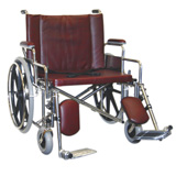 Wheelchair with Leg Rest