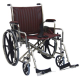 Wheelchair with Footrest