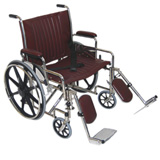 Wheelchair with Leg Rest