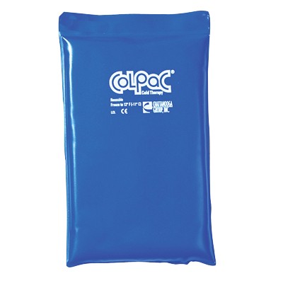 ColPaC Blue Vinyl Cold Pack - half size - 7" x 11"