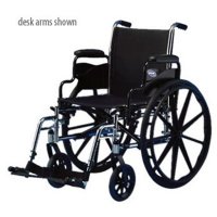 Show product details for Invacare Tracer SX5 Wheelchair - 22" Wide x 18" Deep - Flip-Back Full Arms