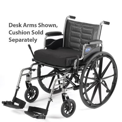 Invacare Tracer IV Heavy Duty Wheelchair - 24" Wide x 18" Deep with Detachable Full Arms