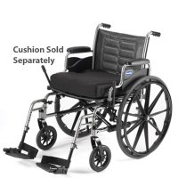 Show product details for Invacare Tracer IV Heavy Duty Wheelchair - 24" Wide x 18" Deep with Detachable Desk Arms