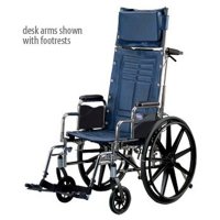 Show product details for Invacare Tracer SX5 Reclining Wheelchair - 14" Wide x 18" Deep - Detachable Full Arms & Legrests