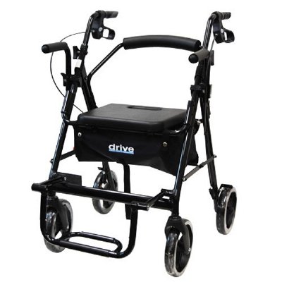 Drive Medical Duet Transport Chair / Rollator