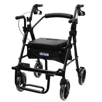 Show product details for Drive Medical Duet Transport Chair / Rollator