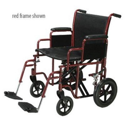 Drive Medical 20" Wide Heavy Duty Transport Chair