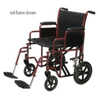 Show product details for Drive Medical 20" Wide Heavy Duty Transport Chair