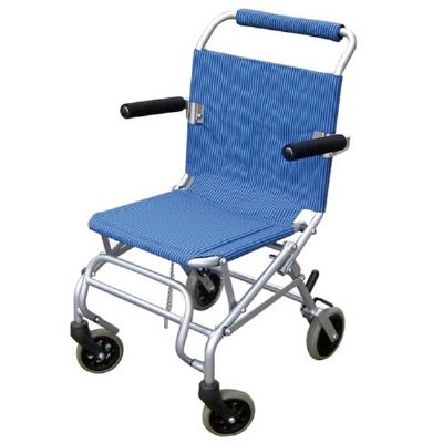 18" Wide Super Light, Folding Transport Chair