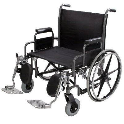 Drive Medical Sentra Heavy Duty Extra Wide Wheelchair 26" Wide, Removable Full Arms