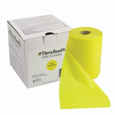 TheraBand exercise band, 50 yard roll, Choose Resistance
