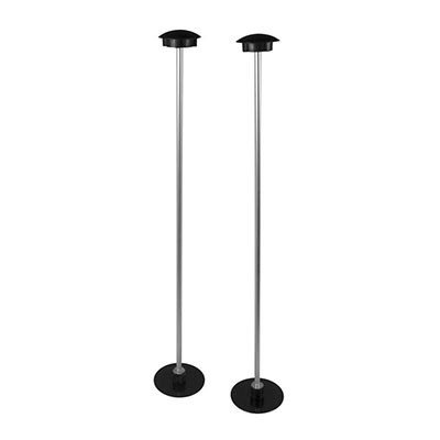 Wobble board balance aides - 2-poles