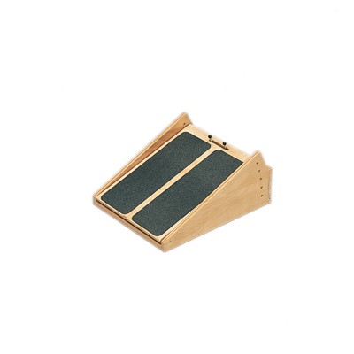 Incline Board - 5-level Wooden - 5, 10, 15, 20, 25 Degree Elevation - 14 x 18 inch Surface