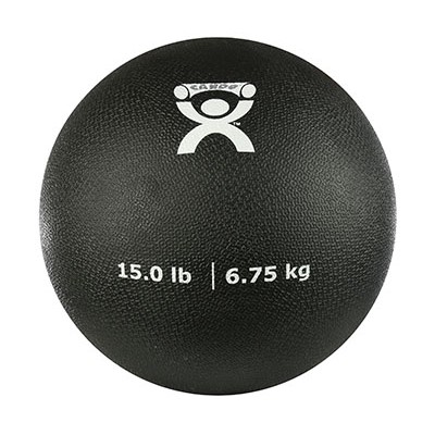 CanDo, Soft and Pliable Medicine Ball, 9" Diameter, Choose Size