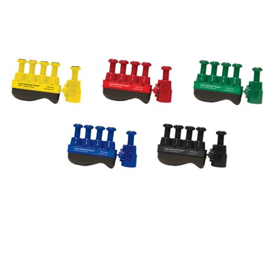 Digi-Flex Thumb - Set of 5 (1 each: yellow, red, green, blue, black), no rack