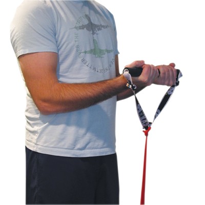CanDo Exercise Band - Accessory - Foam Padded Adjustable Sports Handle - Choose Quantity
