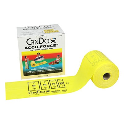 CanDo AccuForce Exercise Band - 50 yard roll - Choose Resistance