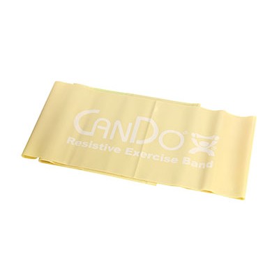 CanDo Low Powder Exercise Band - 5' length Choose Resistance