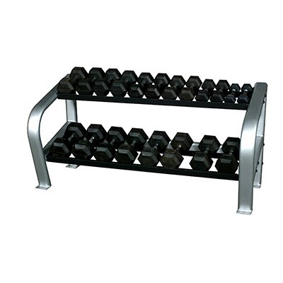 Inflight Fitness, Deluxe 2-Tier Dumbbell Rack