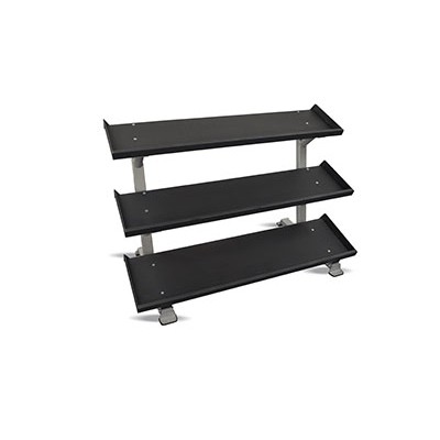 Inflight Fitness, 69" 3-Tier Dumbbell Rack, Tray Style