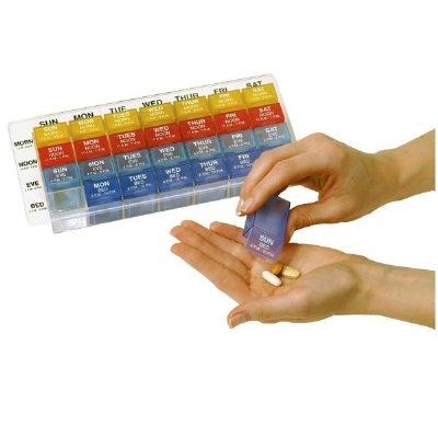 Weekly Four-Times-A-Day  Med-Control Tray