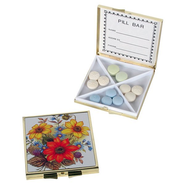 Square Pill Case