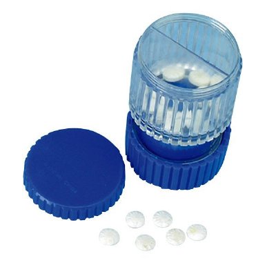 Personal Tablet Crusher with Large Storage Area