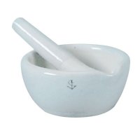 Show product details for Porcelain Mortar and Pestle Set