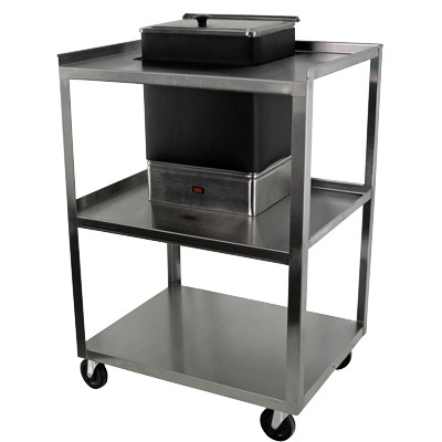 Utility cart for E-1 moist heat pack heater