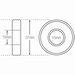 Show product details for Wheelchair Bearing Metric for Rear Wheel 15mm ID x 37mm OD without Flange