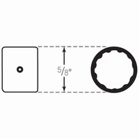 113-100 Wheelchair Needle Bearing for Fork Stem 5/8" OD