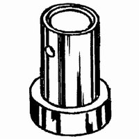 114-105 Wheelchair Bearing Housing for Invacare Fork Stem