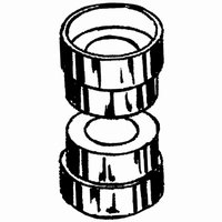 114-108 Wheelchair Bearing Housing for Invacare Fork Stem